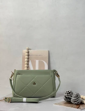 کیف دستی و دوشی زنانه آلفا ALFA کد 7035 (سبز)