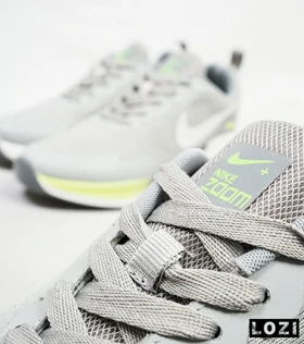 کفش کتانی مردانه و زنانه طوسی Nike air zoom مدل 4307