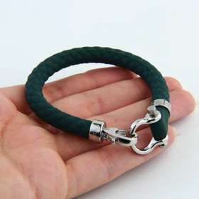 دستبند زنانه طرح اسپرت (سبز تیره)