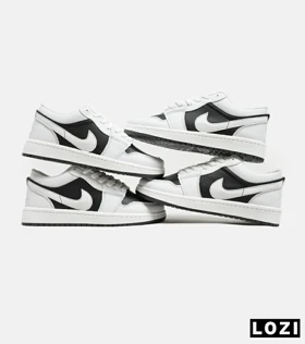 کفش کتانی مردانه سفید مشکی NIKE SB dunk Low Pro
