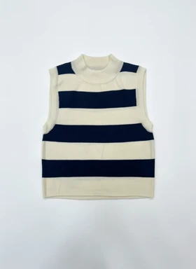 تاپ بافت راه راه زنانه رزمری مدل Rose Merry CL3253