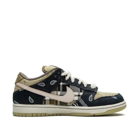 کتانی نایک اس بی دانک ترویس اسکات باندانا Nike SB Travis Scott SB Dunk Low Bandana sneakers