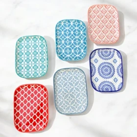 خرماخوری مستطیل دنی هوم طرح دار / BA46