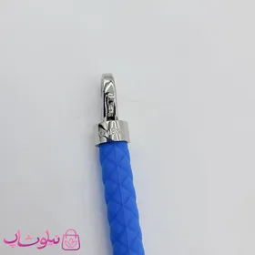 دستبند امگا رابر آبی مردانه زنانه کیفیت مستر