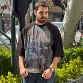 تیشرت کراپ باکس بتمن 195