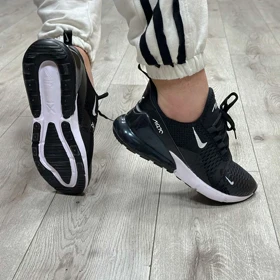 کتانی بزرگپا مردانه مدل نایک NIKE AIR 270 رنگ مشکی و سفید