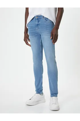 شلوار جین Skinny Fit - Michael Jean 5WAM40165ND