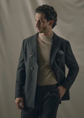 کت دبل برست پشمی 2520251