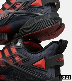 کفش کتانی مردانه و زنانه مشکی قرمز Adidas SUPERNOVA 3