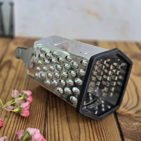 رنده 6 گوش تمام استیل دسته مشکی شنگیا