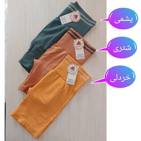 شلوارک سیملس زنانه کمر خط‌دار