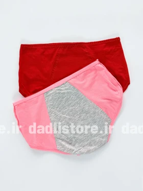 شورتکس قاعدگی نخ پنبه جیب‌دار