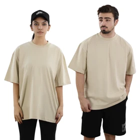 تیشرت اسپرت بیسیک مدل SPL-4M1248 کرم