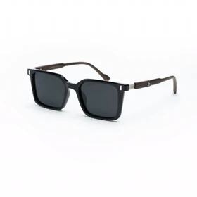 عینک آفتابی مردانه وزنانه پلاریزه پولو POLO مدل SG-25144باطراحی دسته طرح‌چوب وشیک