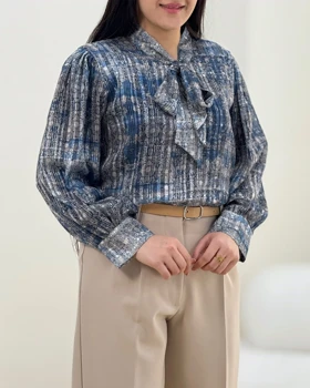 شومیز حریر ملورا