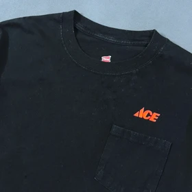 Size M-S تیشرت آستین بلند اورجینال برند HANES امریکا تولید هائیتی