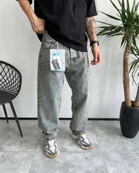 شلوار نیم بگ شست خاص ساده Balenciaga