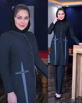 مانتو شلوار اداری پارمیس کد 2084
