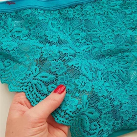 ست شورت و سوتین فنردار سبز پانیذ کد 9012