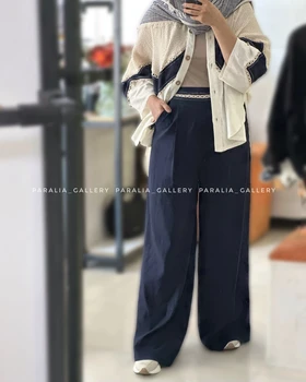 تونیک و شلوار لینن