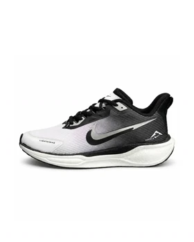 کتانی زیره بست مردانه مدل رانینگ نایکی طوسی و سفید NIKE