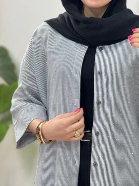 تونیک لینن نگین دوزی یگانه