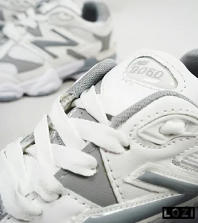 کفش کتانی زنانه سفید طوسی NEW BALANCE 9060