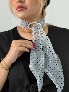 دستمال گردن مروارید