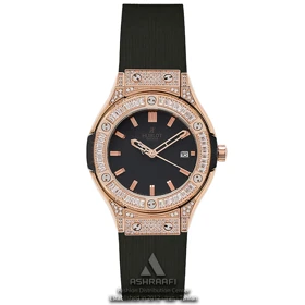 ساعت هوبلو زنانه نگین‌دار Hublot Big Bang BR2