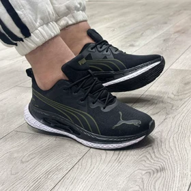 کتانی اسپرت مردانه مدل پوما PUMA رنگ مشکی یشمی
