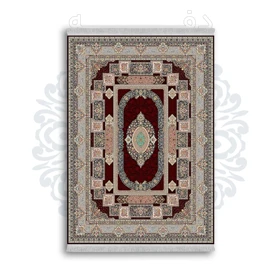 *جدید* فرشینه از جنس پارچه شانل مخمل ترک طرح فانتزی برند دفه کد 1016