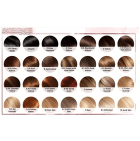 کیت رنگ مو فرانسوی Excellence لورال شماره 8.13