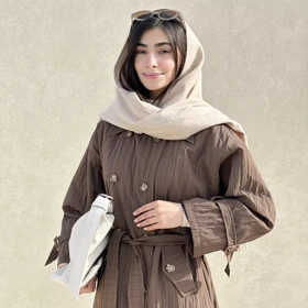 ترنچ کت بلند1007992