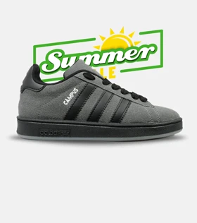 کفش کتانی مردانه طوسی مشکی ADIDAS Campus
