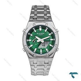 ساعت جی شاک GA_B2100 مردانه فلزی صفحه سبز Casio-5861-G