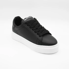 کتانی اسپنینگ مشکی سفید ست کد 5296