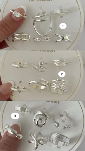 پک انگشتر 6 تای