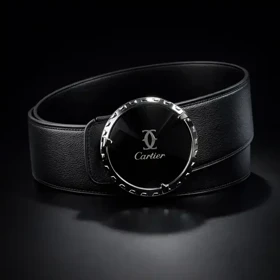 کمربند پلاکی گرد سگک‌فلزی کد 32