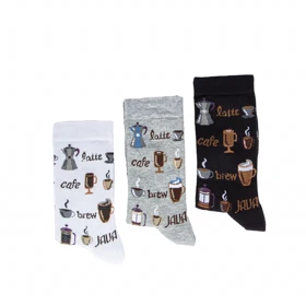 جوراب ساق بلند طرحدار زنانه مدل wo4810