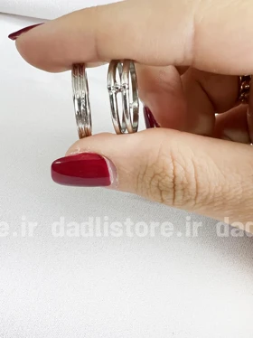 پک انگشتر نقره ای 5 عددی