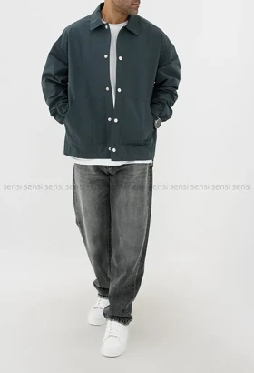 بارانی یقه دار مردانه کد20000024