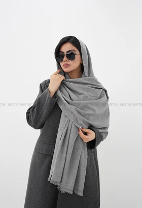 شال بافت موهری پرچی کد1004705