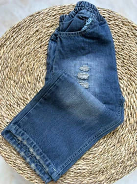 شلوار بگ زاپ‌دار بچگانه