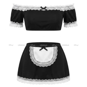 کاستوم خدمتکاری رنگ مشکی اپال کد 2253