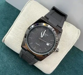 ساعت تیسوت مردانه1853 بند رابر PRX طوسی (مشکی)