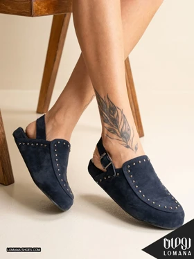 صندل رکابدار پرچی لومانا - کد 2758