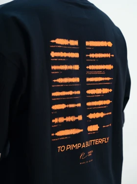 تیشرت مدل KENDRICK LAMAR مشکی برند بلوک blvak