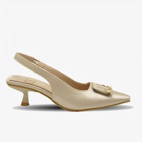 کفش مجلسی زنانه پاشنه‌دار 3 سانت زنانه مدل 400355 _ sandal valentino