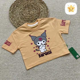 کراپ دخترانه کرومی پنبه جنس عالی 1 تا 8 سال