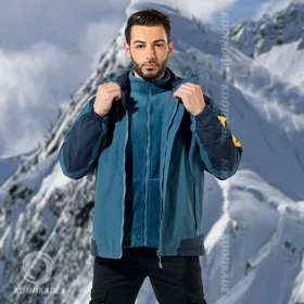 کاپشن دوپوش JACKWOLF مدل 552